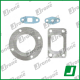 Turbocharger kit gaskets for IVECO | 454007-0001, 454007-0002